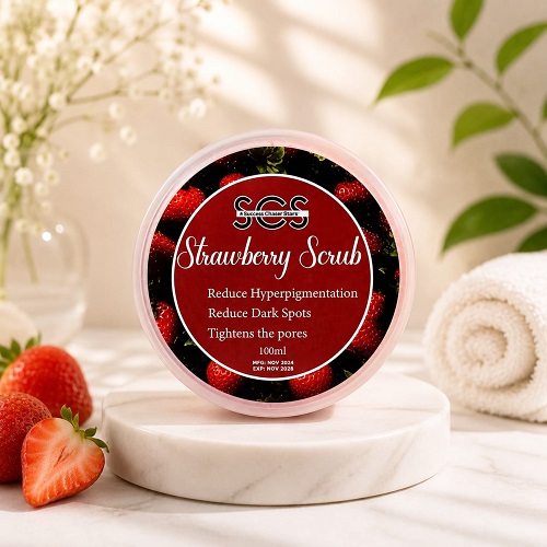 SCS Strawberry Scrub Available in Pakistan #0307-9735773 SCS Strawberry Scrub Available in Pakistan #0307-9735773
